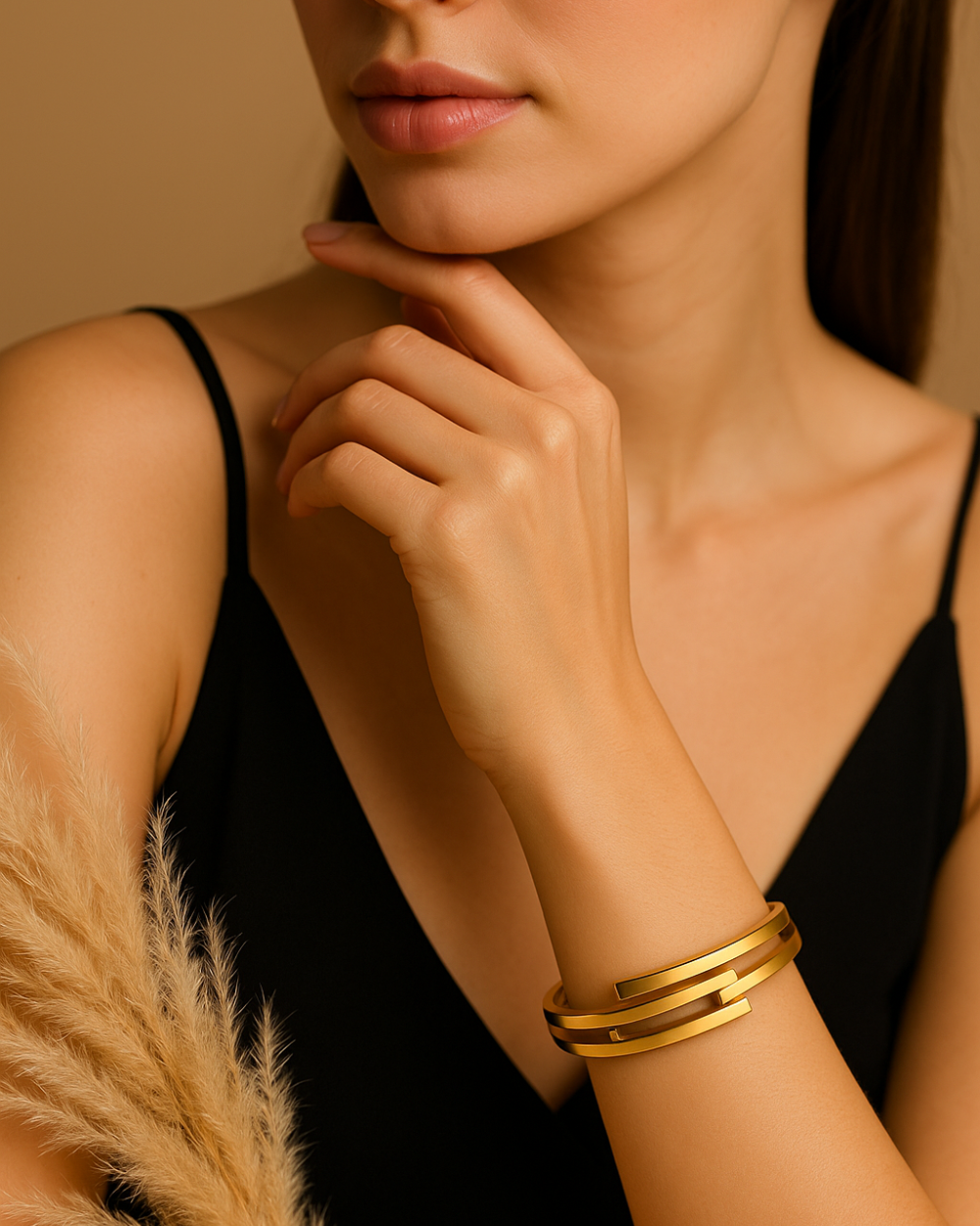 Contemporary Bar Design Bracelet – Premium Finish