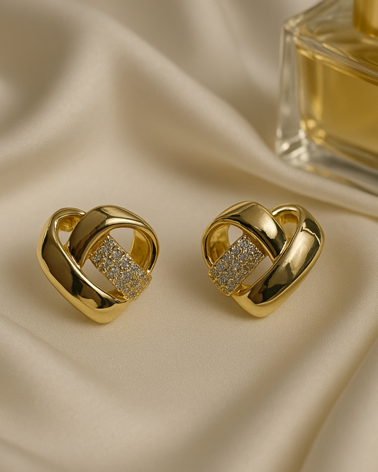 Classic Knot Stud Earrings – Anti-Tarnish Luxury Finish
