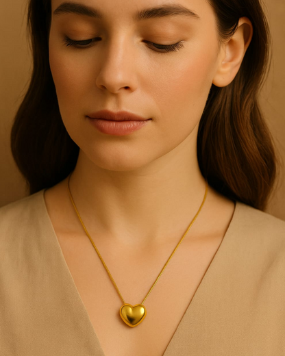 Heart Pendant Necklace – Minimalist Jewelry for Women