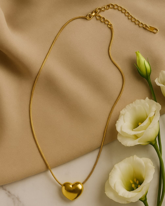 Heart Pendant Necklace – Minimalist Jewelry for Women