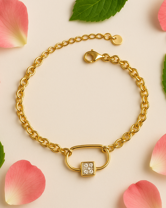 Premium Link Bracelet – Adjustable Women’s Jewelry