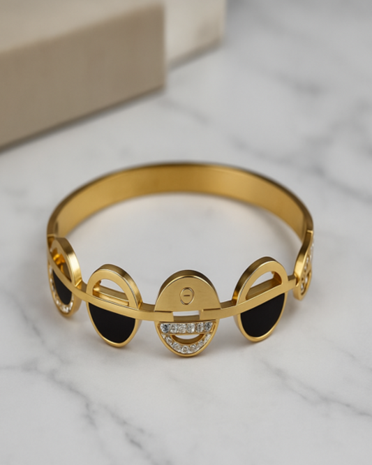 Crystal Accent Anti-Tarnish Bracelet
