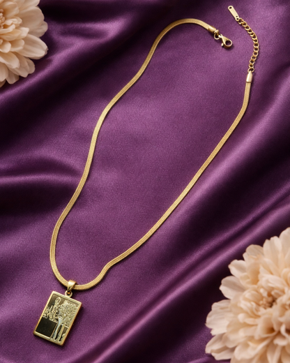 Tree Design Anti-tarnish Necklace Jewellry