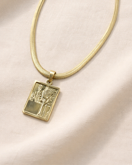 Tree Design Anti-tarnish Necklace Jewellry