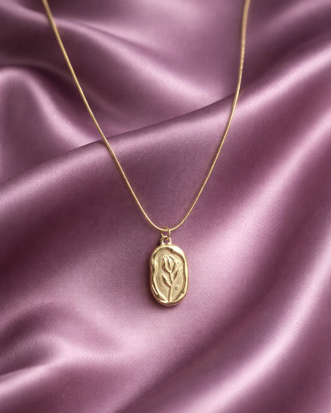 Everyday Elegance Gold Pendant Necklace
