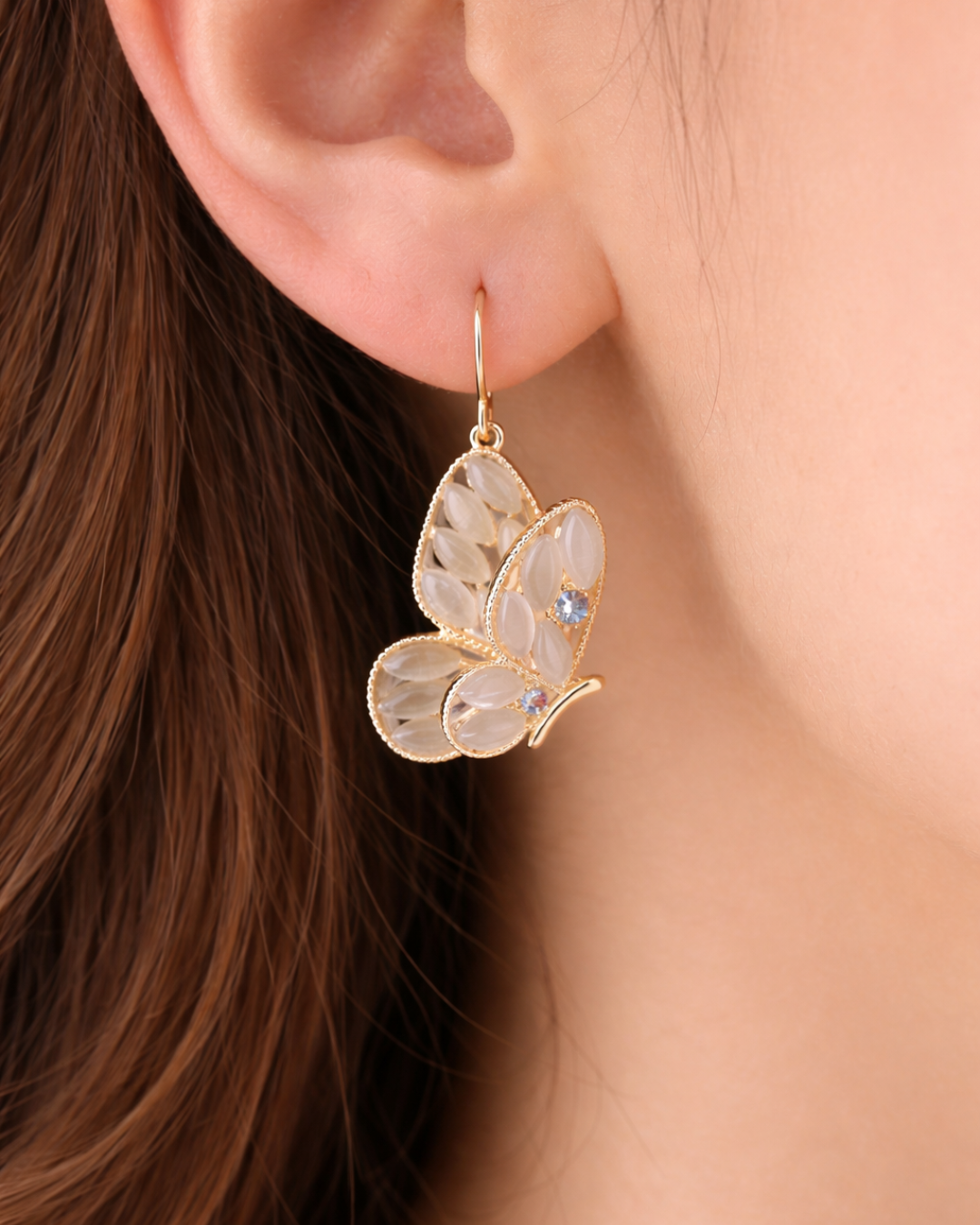 Stylish Butterfly Earrings for Girls – Lightweight Anti Tarnish