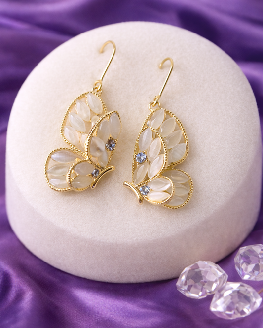 Stylish Butterfly Earrings for Girls – Lightweight Anti Tarnish