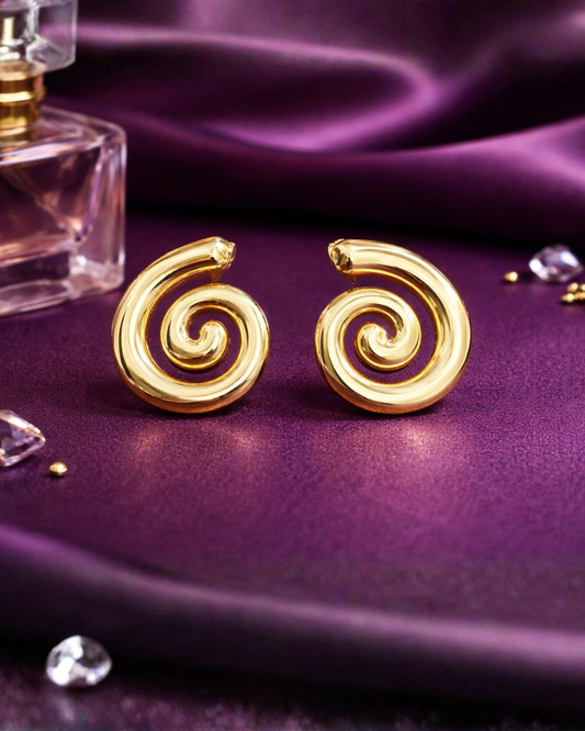 Luxe Spiral Earrings