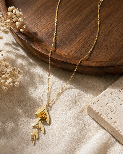Aurelia Bloom Anti-tarnish Necklace