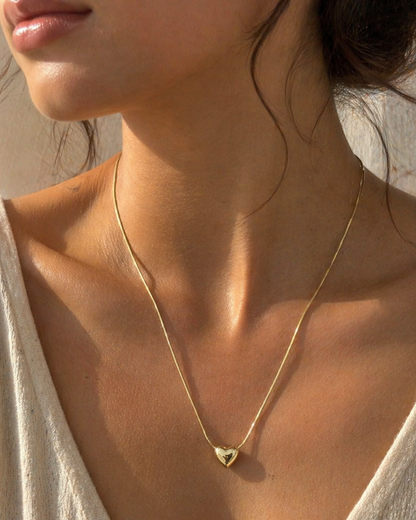 Tiny Heart Luxe Antitarnish necklace