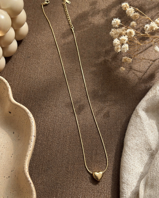 Tiny Heart Luxe Antitarnish necklace