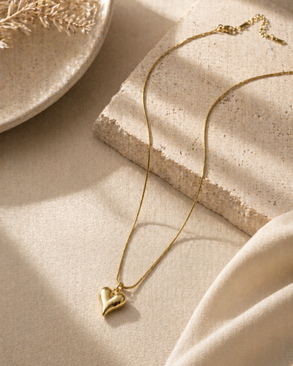 Noira Gold Heart Anti-tarnish Chain