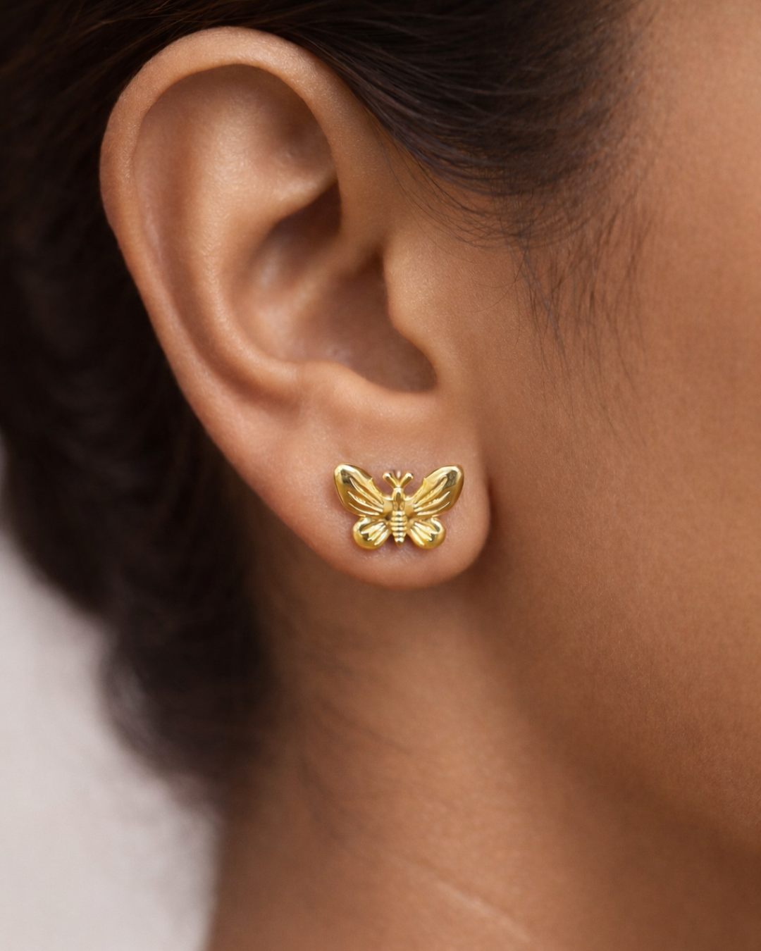 Veloura Butterfly Studs